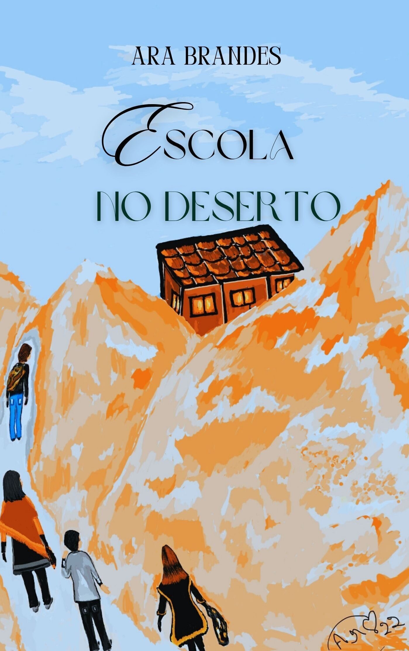 capa escola no deserto